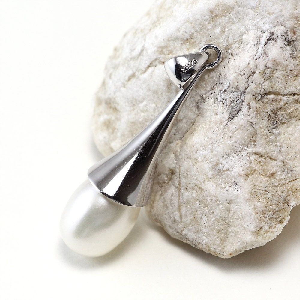FRESH PEARL NECKLACE, 925 Sterling Silver, Premium Quality Pearl Necklace
